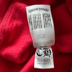 Chrome Hearts Red & White Scroll Logo Hoodie - Morely TrendsChrome Hearts Type here:)