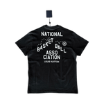 Louis Vuitton NBA Black & White Logo T-Shirt - Morely TrendsLouis Vuitton Type here:)