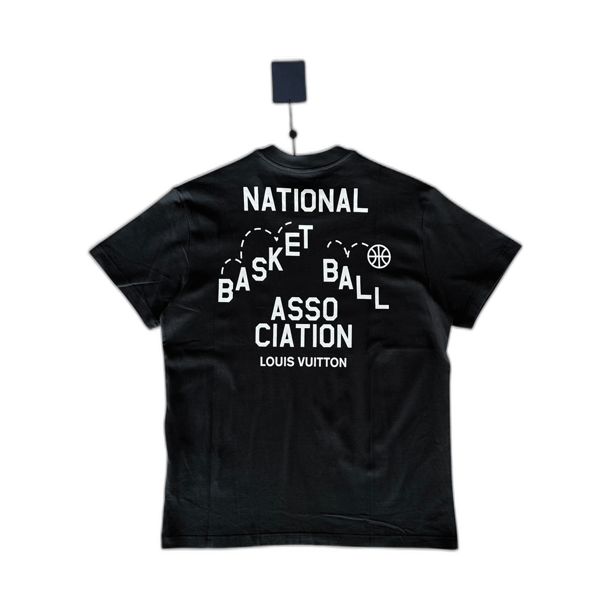 Louis Vuitton NBA Black & White Logo T-Shirt - Morely TrendsLouis Vuitton Type here:)