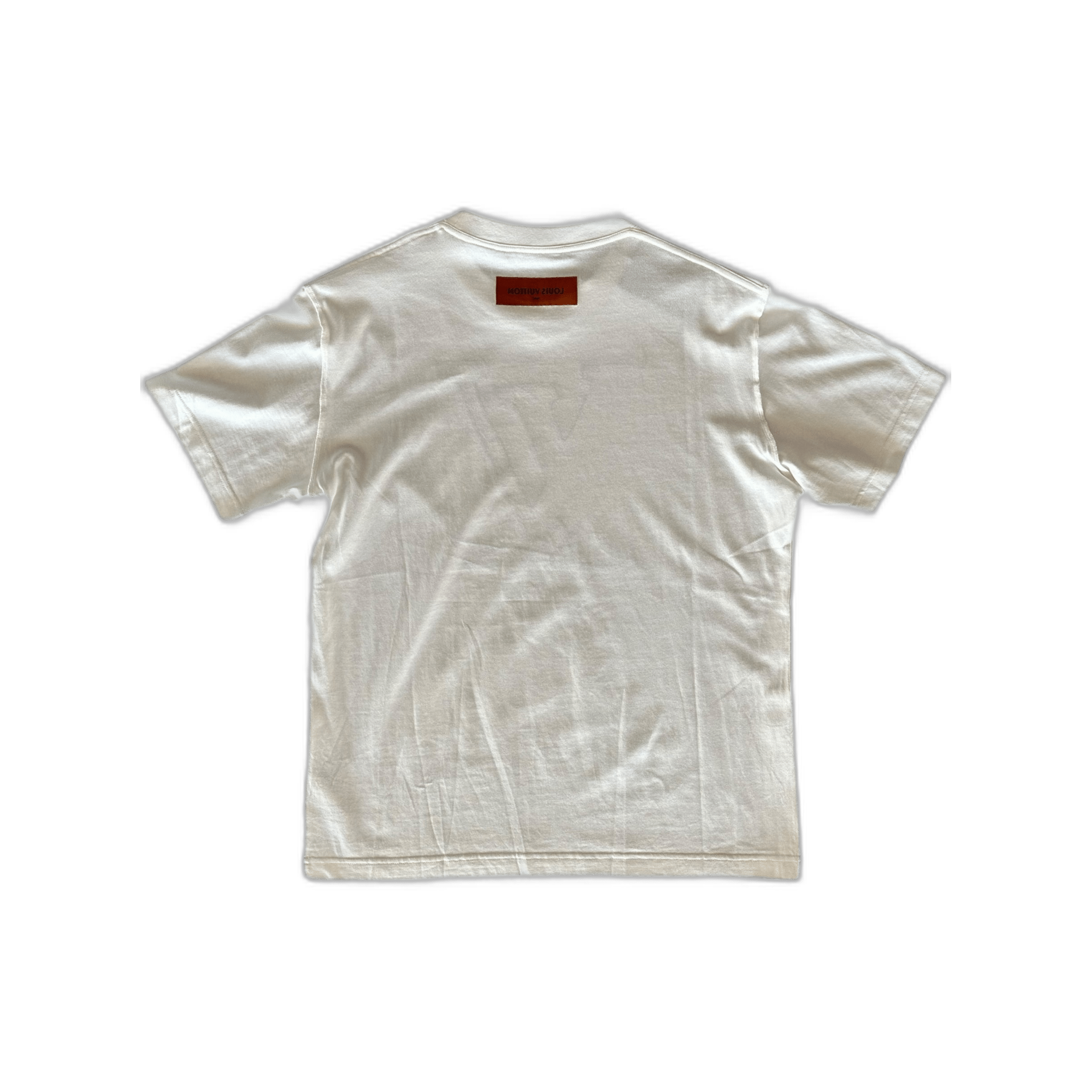 Louis Vuitton White & Blue LV Stitch Logo T-Shirt - Morely TrendsLouis Vuitton Type here:)