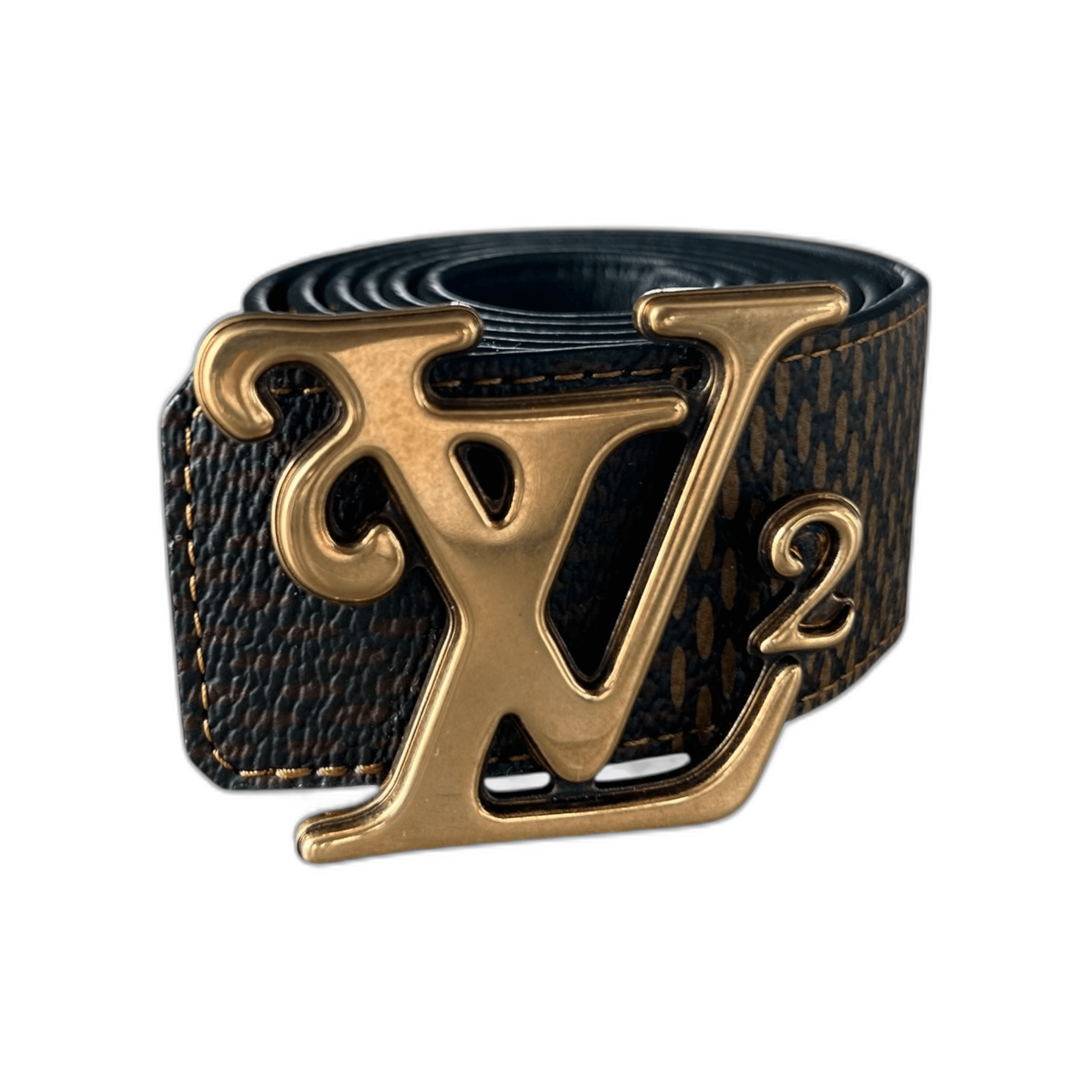 Louis Vuitton Nigo Brown Damier Reversible Belt - Morely TrendsLouis Vuitton Type here:)