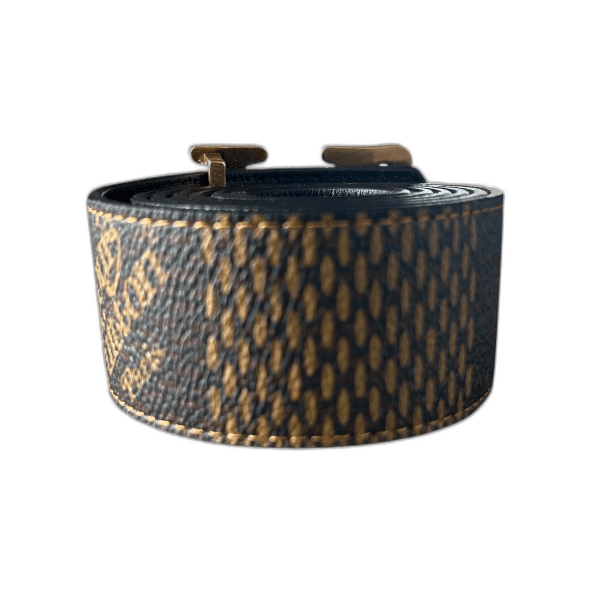 Louis Vuitton Nigo Brown Damier Reversible Belt - Morely TrendsLouis Vuitton Type here:)