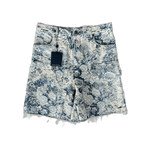 Louis Vuitton Blue & White Floral Distressed Carpenter Shorts - Morely TrendsLouis Vuitton Type here:)