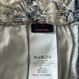 Louis Vuitton Blue & White Floral Distressed Carpenter Shorts - Morely TrendsLouis Vuitton Type here:)