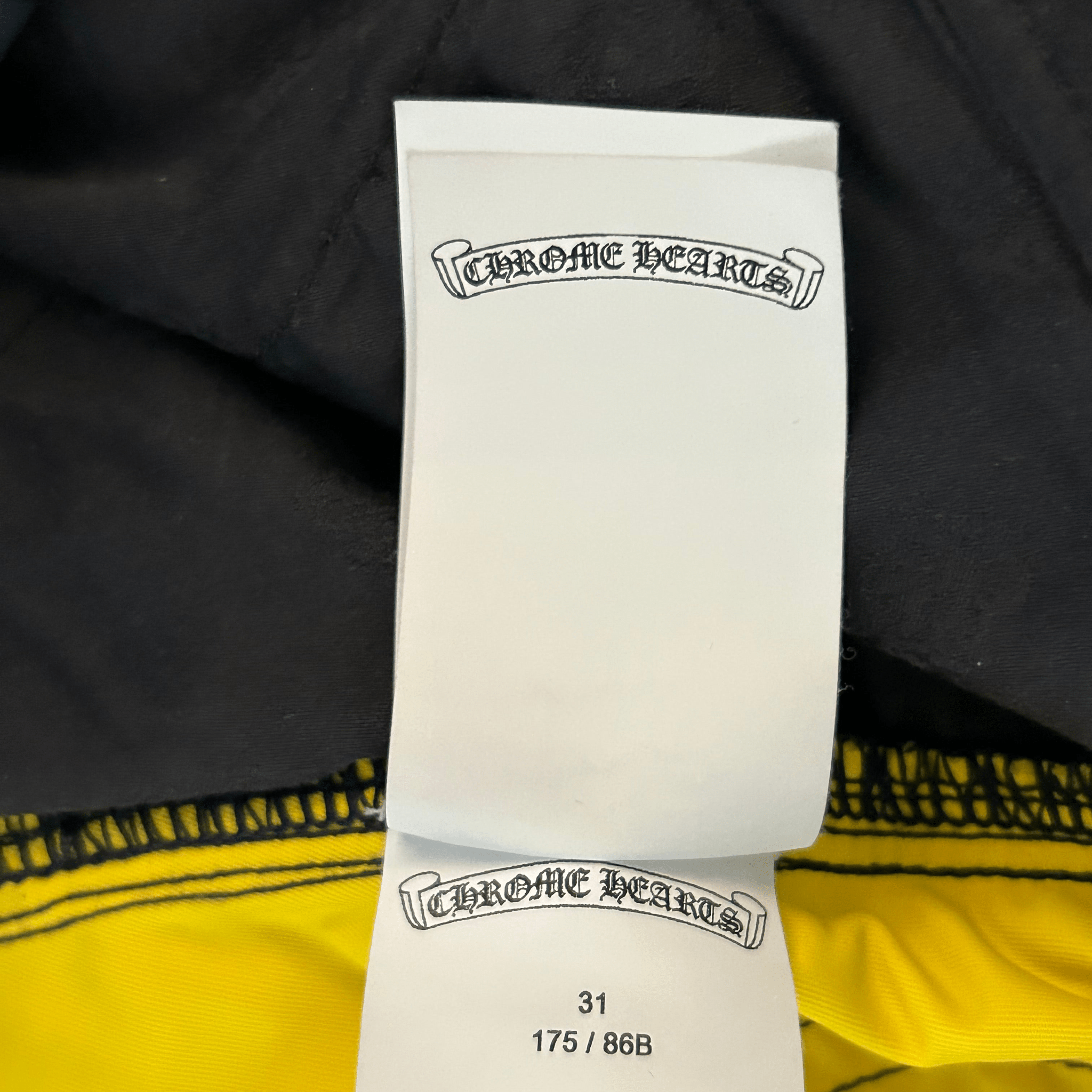 Chrome Hearts Navy Nylon & Leather Carpenter Pants - Morely TrendsChrome Hearts Type here:)