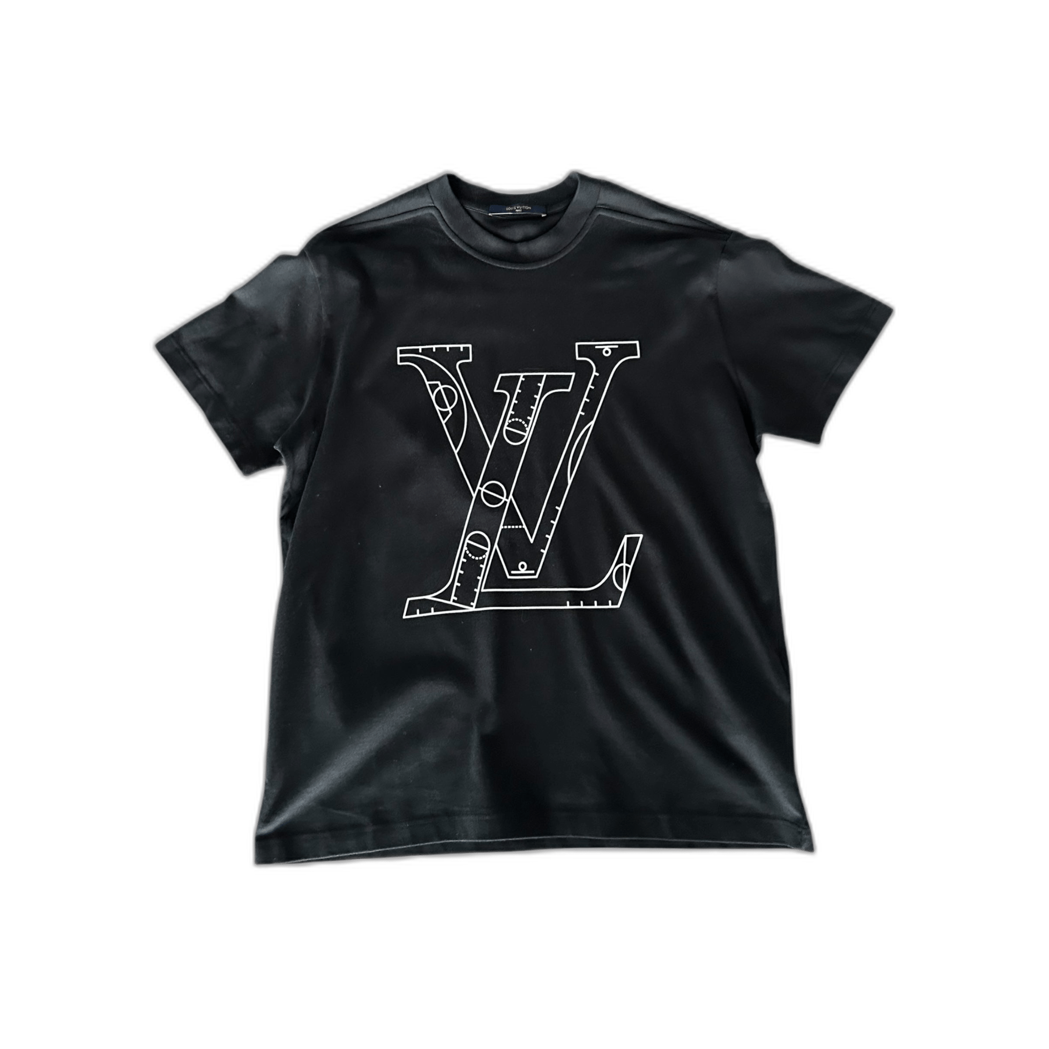 Louis Vuitton NBA Black & White Logo T-Shirt - Morely TrendsLouis Vuitton Type here:)