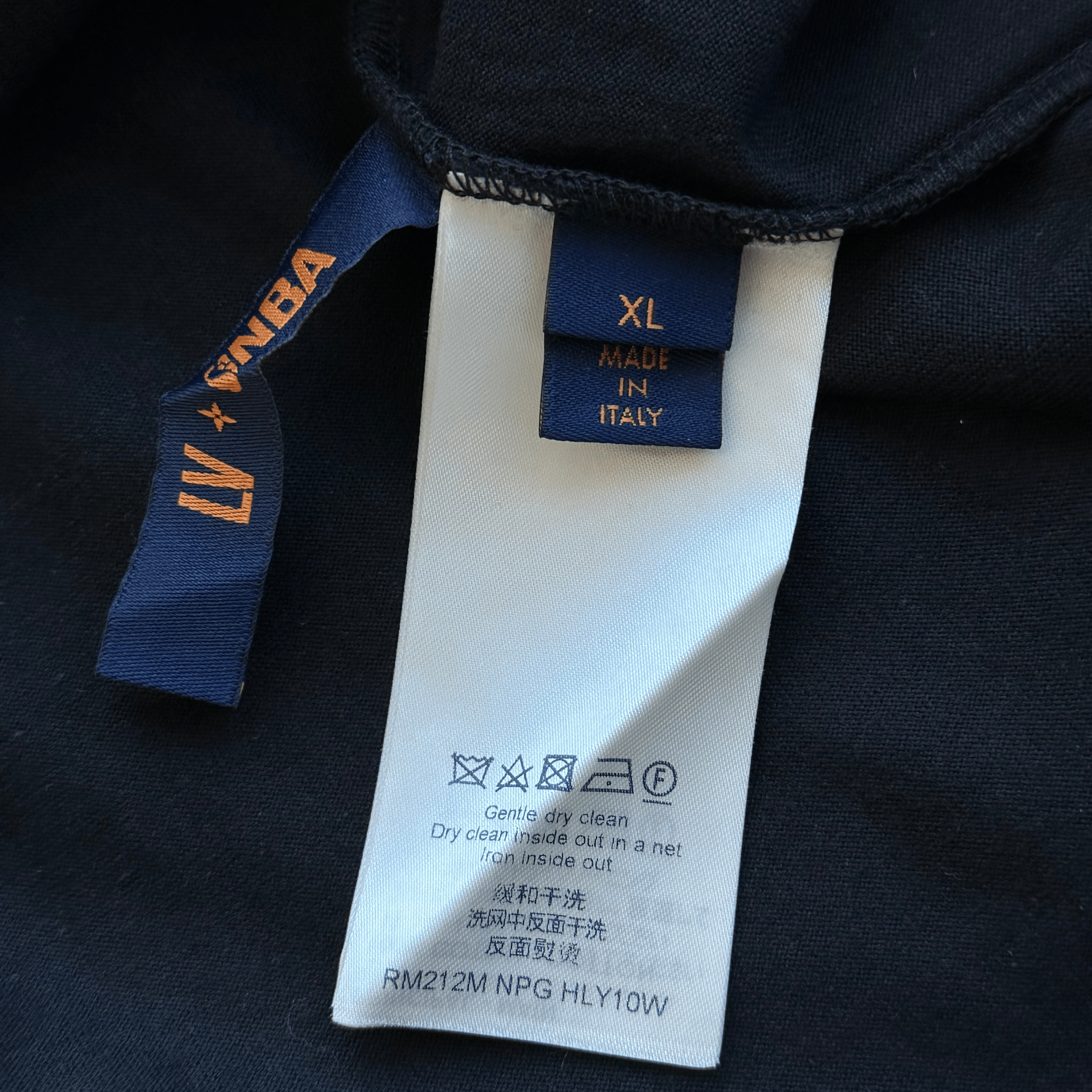 Louis Vuitton NBA Black & White Logo T-Shirt - Morely TrendsLouis Vuitton Type here:)