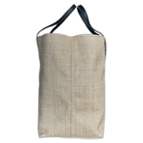 Chrome Hearts Beige & Black Cross Logo Beach Tote Bag - Morely TrendsChrome Hearts Type here:)