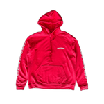 Chrome Hearts Red & White Scroll Logo Hoodie - Morely TrendsChrome Hearts Type here:)