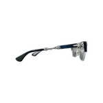 Chrome Hearts Black & Silver Evagilist Glasses - Morely TrendsChrome Hearts Type here:)