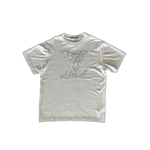 Louis Vuitton White & Blue LV Stitch Logo T-Shirt - Morely TrendsLouis Vuitton Type here:)