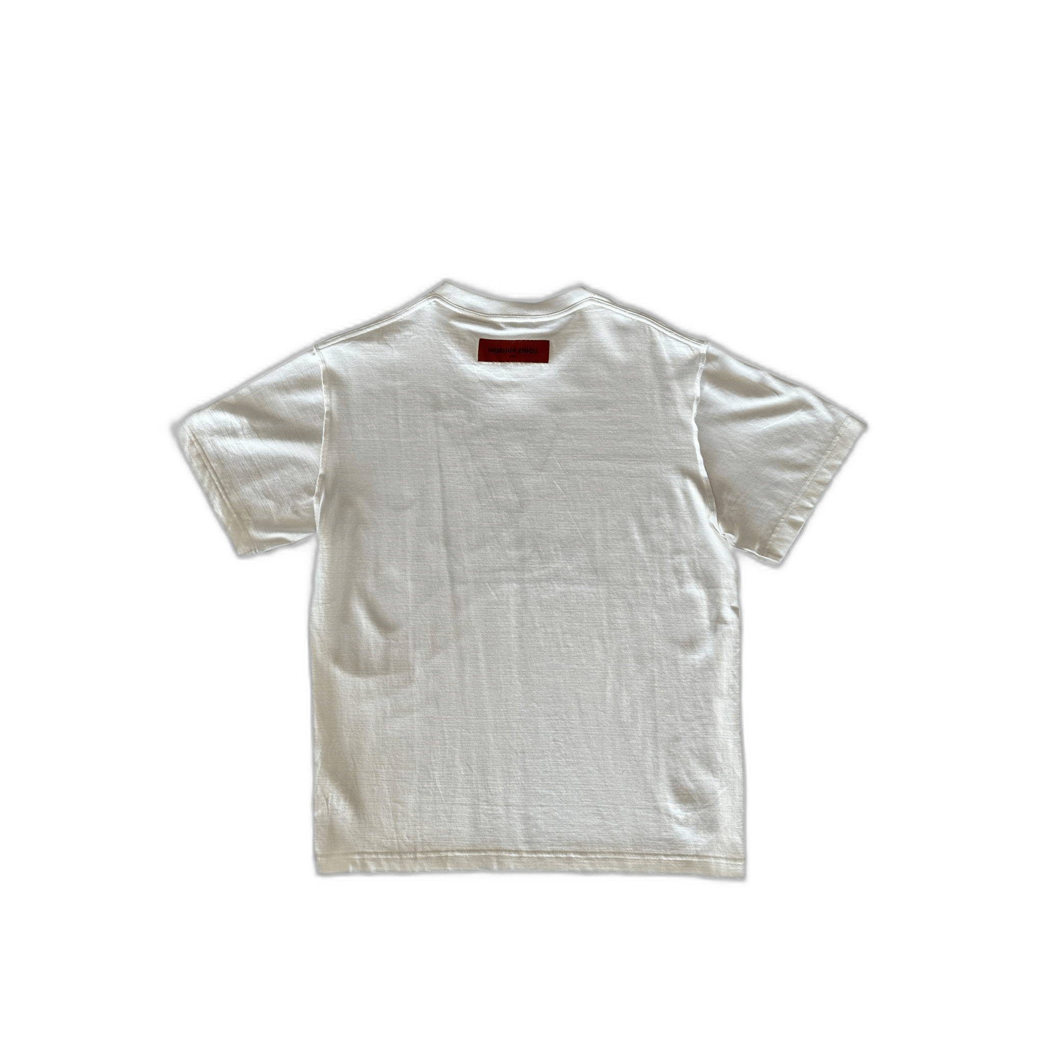 Louis Vuitton White & Blue LV Stitch Logo T-Shirt - Morely TrendsLouis Vuitton Type here:)