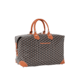 Goyard Bowling 45 Bag Black Tan