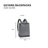 Goyard Black Cisalpin Backpack
