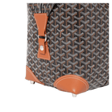 Goyard Bowling 45 Bag Black Tan