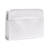 Goyard Jouvence GM Toiletry Bag White