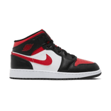 Air Jordan 1 Mid GS 'Black Fire Red'