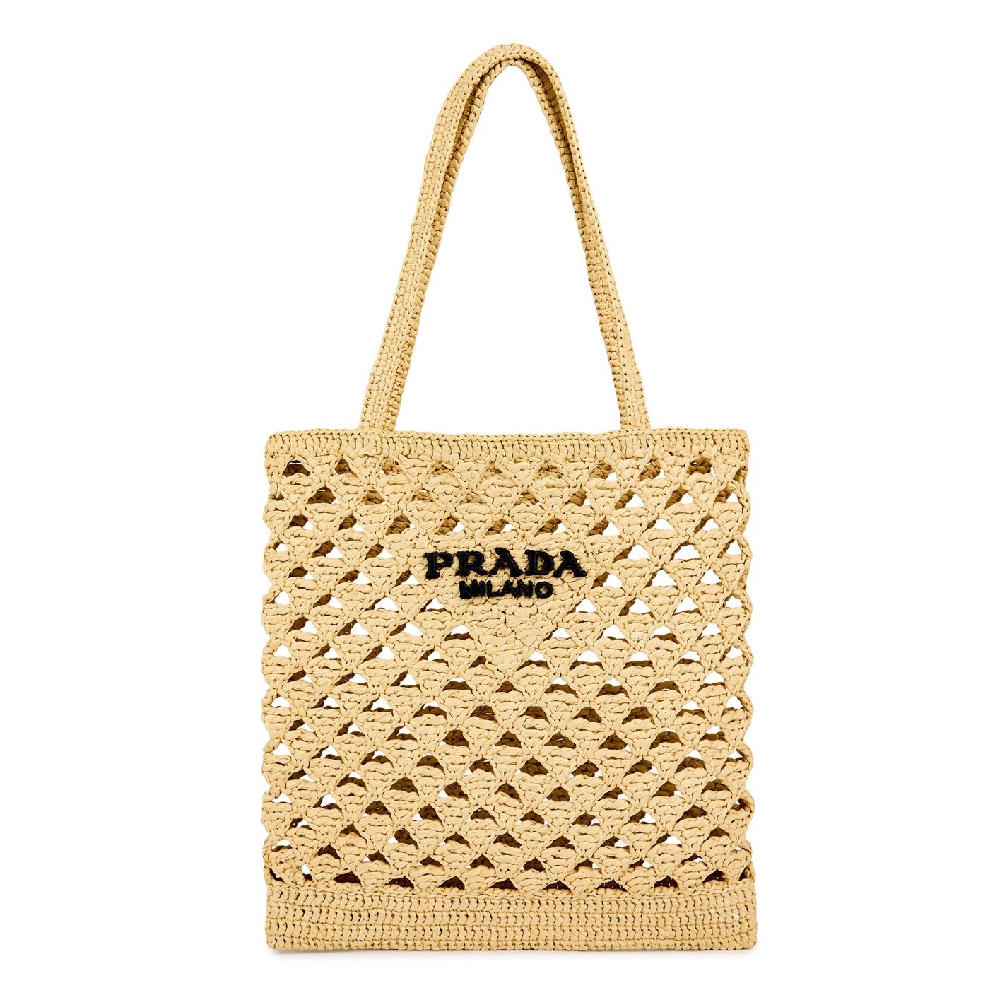Prada Crochet Logo