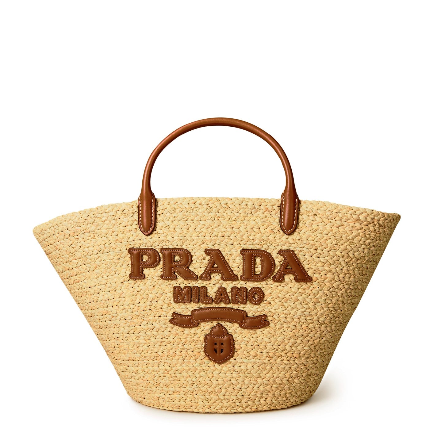 Prada Rafia Logo Tote - Morely TrendsPrada Type here:)