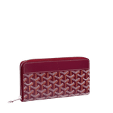 Goyard Matignon GM Wallet Burgundy