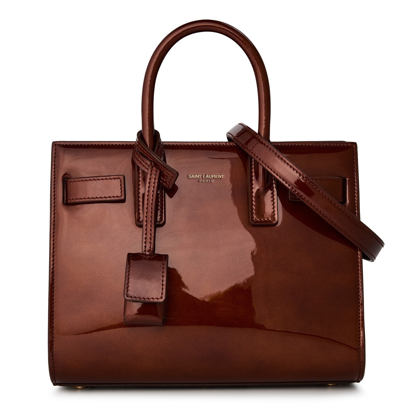 Saint Laurent Sac Du Jour Leather Tote Bag
