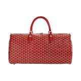 Goyard Boston 50 Bag Red