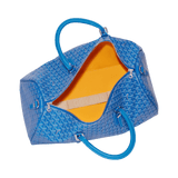 Goyard Boston 50 Bag Blue