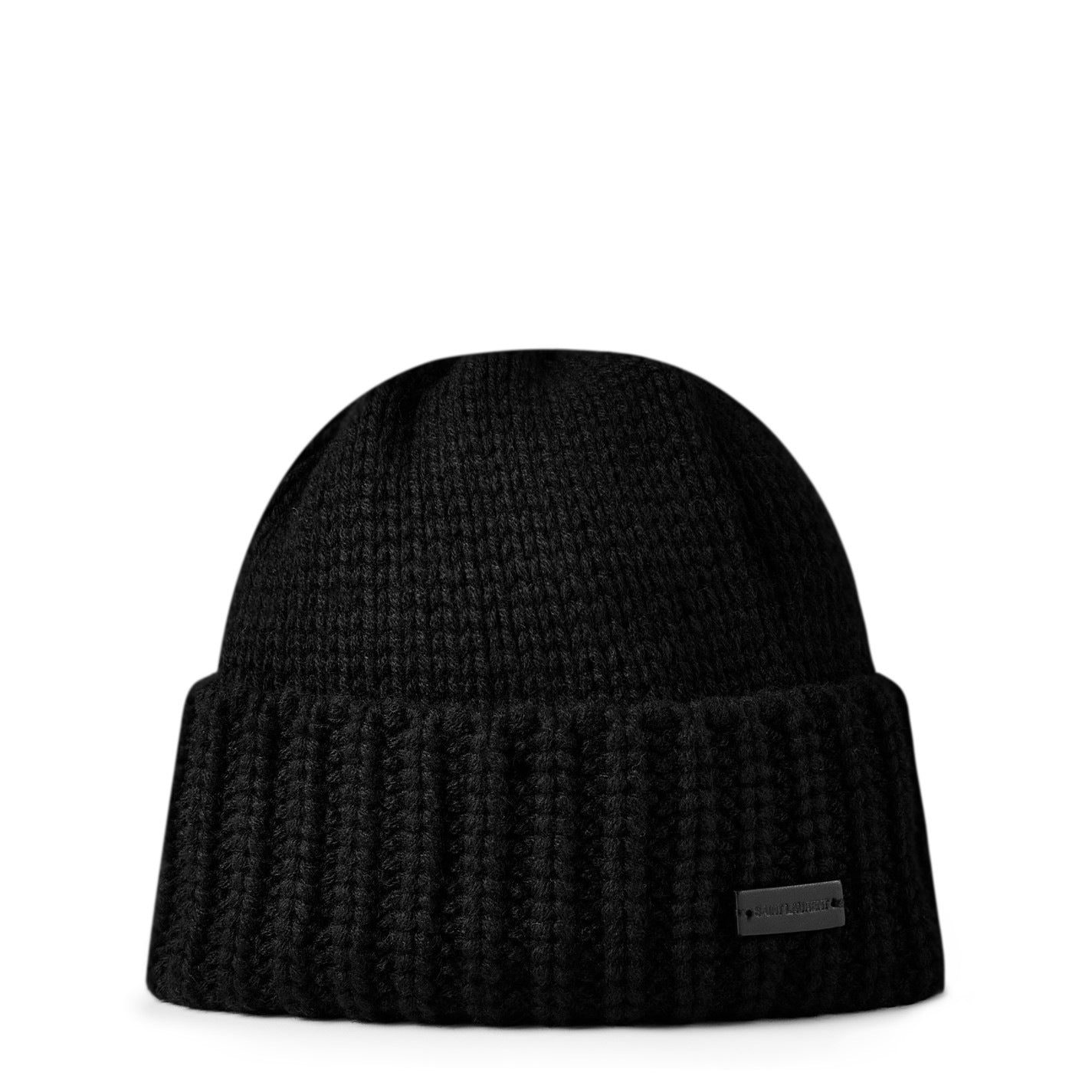 Saint Laurent Knitted Cuffed Beanie