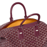 Goyard Bowling 45 Bag Burgundy
