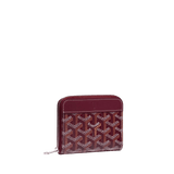 Goyard Matignon PM Wallet Burgundy