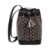 Goyard Petit Flot Bucket Bag Black