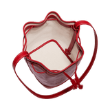 Goyard Petit Flot Bucket Bag Red
