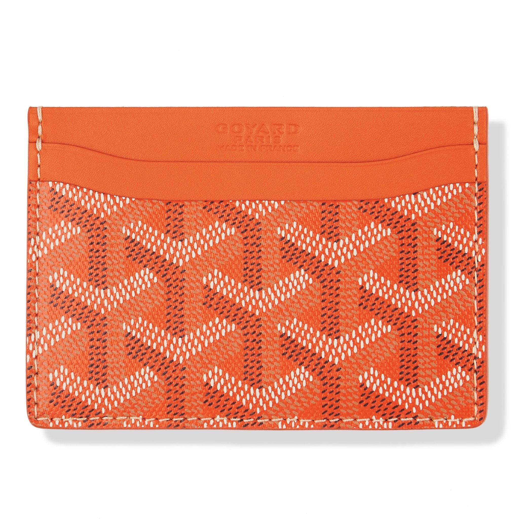 Image of Goyard Saint Sulpice Orange Card Holder