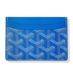 Image of Goyard Sulpice Sky Blue Card Holder