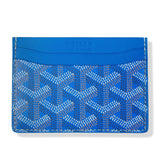 Image of Goyard Sulpice Sky Blue Card Holder