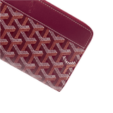 Goyard Matignon GM Wallet Burgundy