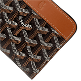 Goyard Matignon PM Wallet Black Tan
