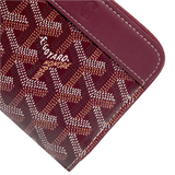 Goyard Matignon PM Wallet Burgundy