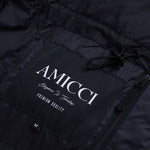 Amicci Jackets San Monte Puffer Jacket Black
