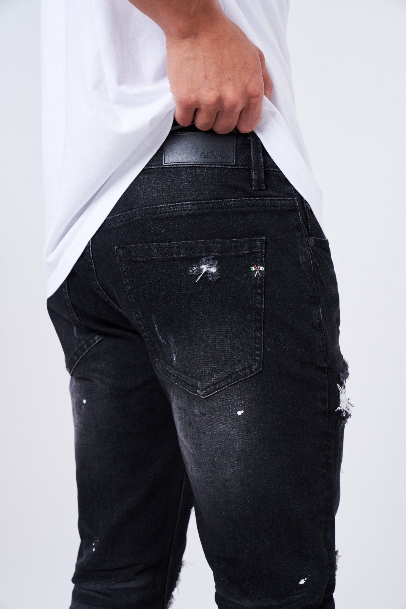 Amicci Jeans Sanko Charcoal
