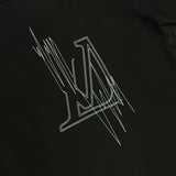 Louis Vuitton Embroidered LV Frequency Logo T-Shirt Black