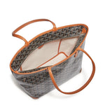 Zip view of Goyard Artois PM Bag Black Tan ARTOISPMLTY01CL03P