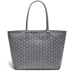 Front view of Goyard Artois PM Bag Grey ARTOISPMLTY51CL51P
