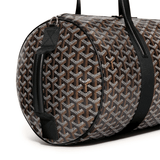 Detail view of Goyard Barrel 40 Sports Bag Black BARREL040TY01CL01P