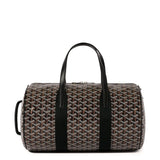 Front view of Goyard Barrel 40 Sports Bag Black BARREL040TY01CL01P