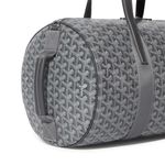 Detail view of Goyard Barrel 40 Sports Bag Grey BARREL040TY51CL51P