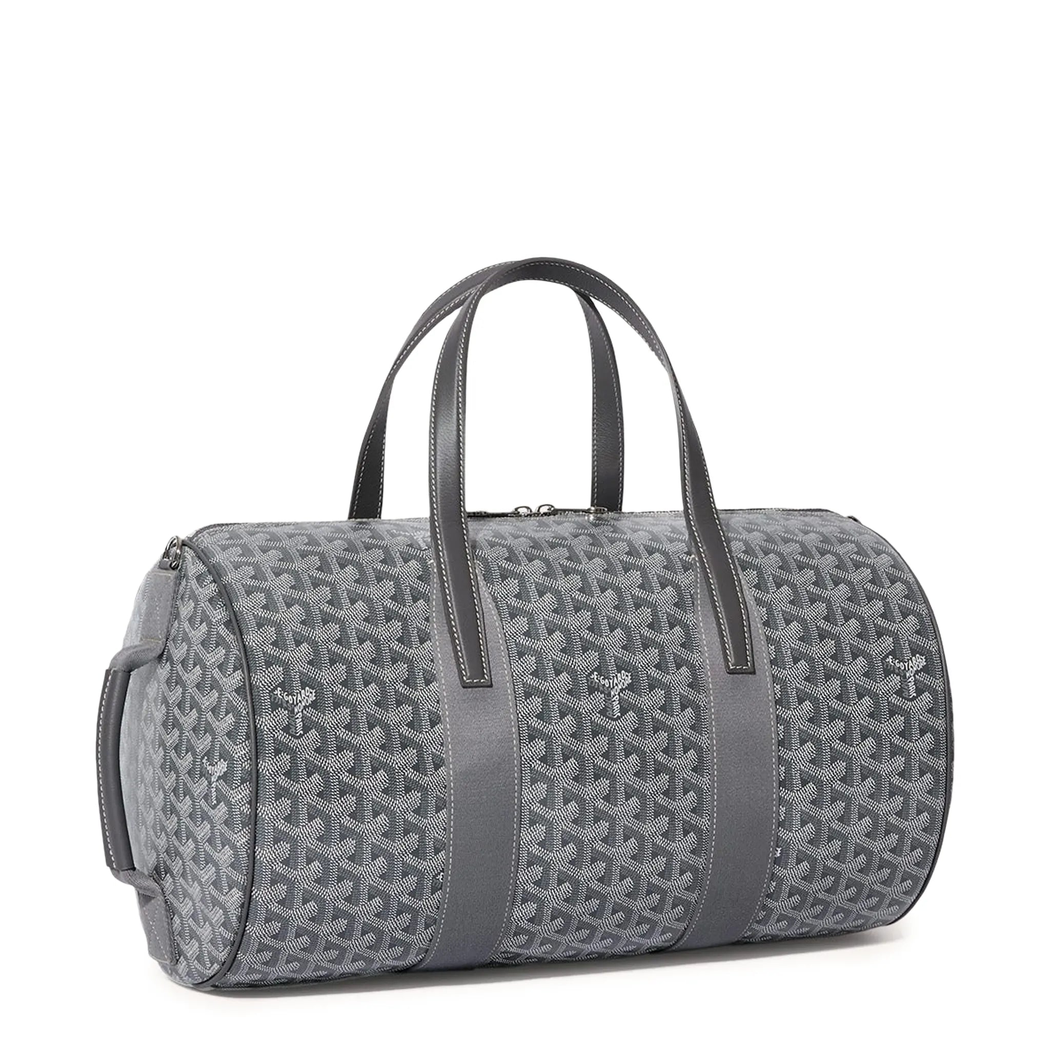 Goyard Barrel 40 Sports Bag Grey – Morely Trends Goyard Barrel 40 Sports Bag Grey – Morely Trends