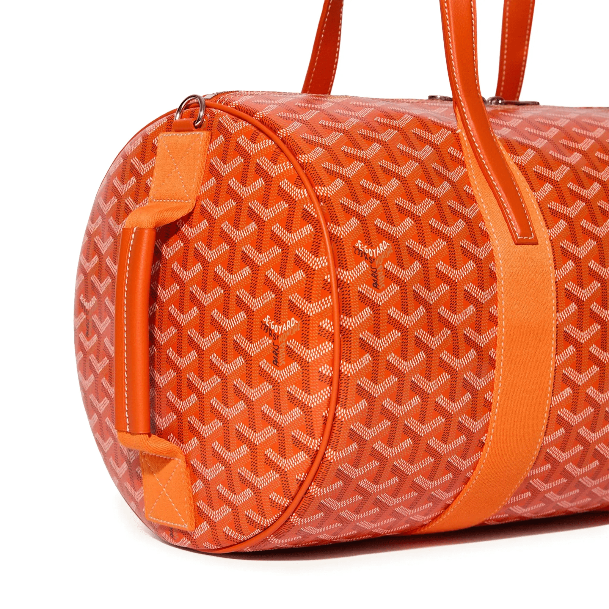 Goyard Barrel 40 Sports Bag Orange