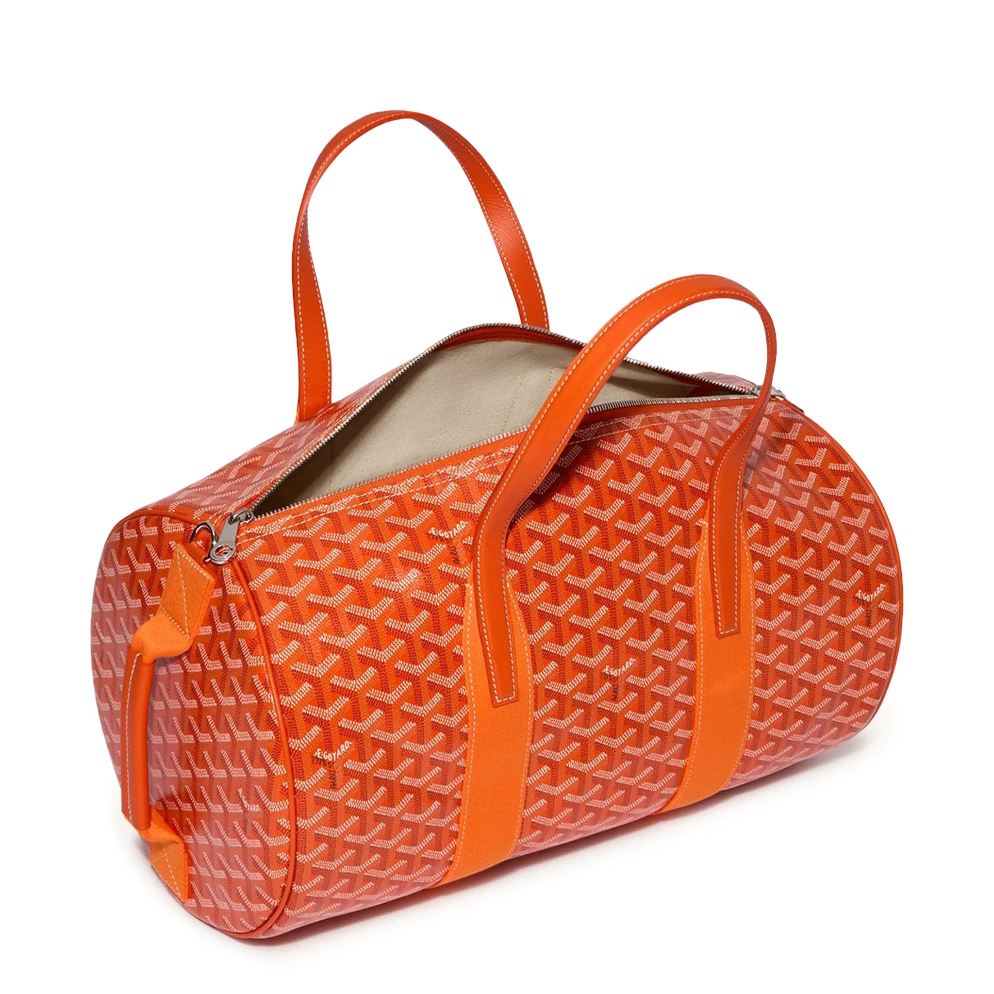 Goyard Barrel 40 Sports Bag Orange