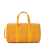 Front view of Goyard Barrel 40 Sports Bag Yellow BARREL040TY08CL08P